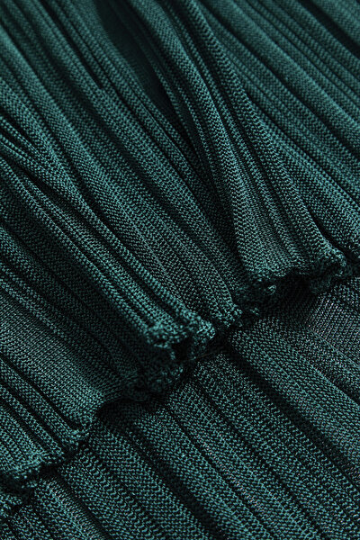 EMERALD GREEN LONG SLEEVE DRESS 8