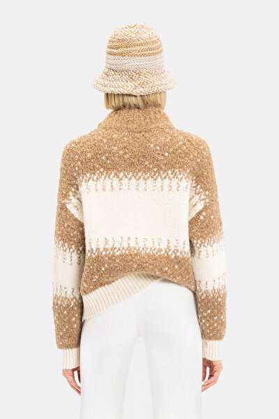 ECRU BASIC / ROUND NECKLINE KNITWEAR 3