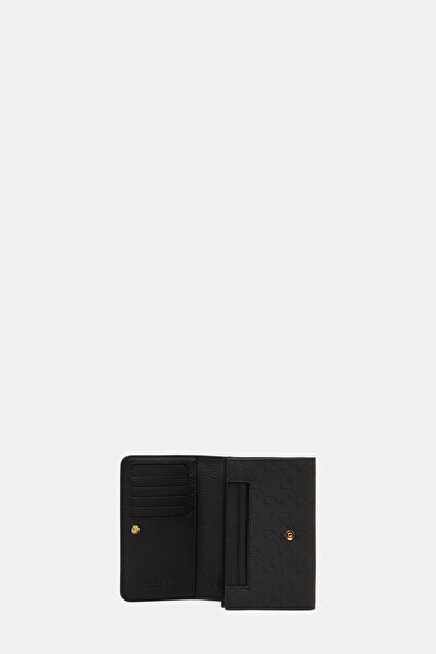 BLACK MONOGRAM WALLET 4
