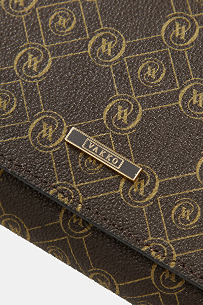 BEIGE MONOGRAM WALLET 5