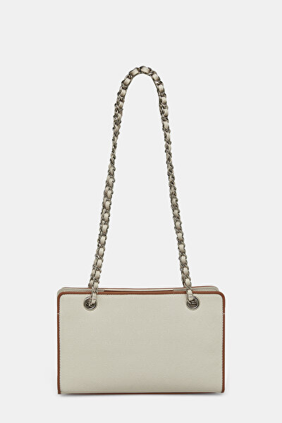 TAN MONOGRAM BAG 3