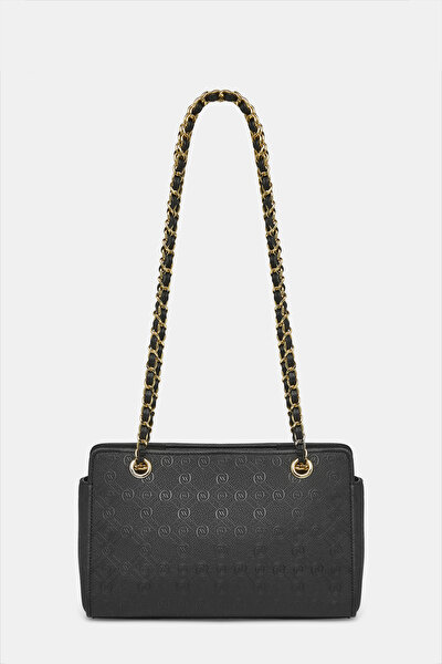 BLACK MONOGRAM BAG 3