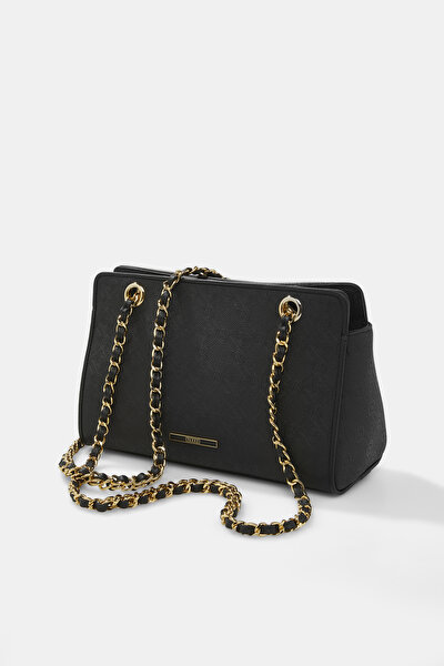 BLACK MONOGRAM BAG 4