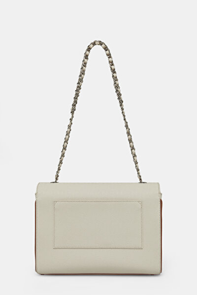 TAN MONOGRAM BAG 3
