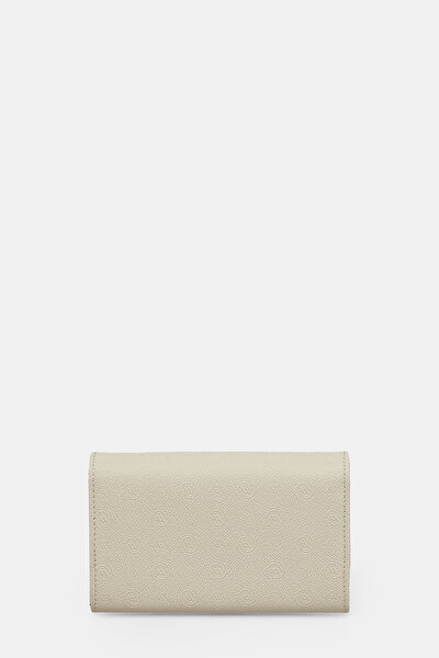 ECRU MONOGRAM WALLET 3