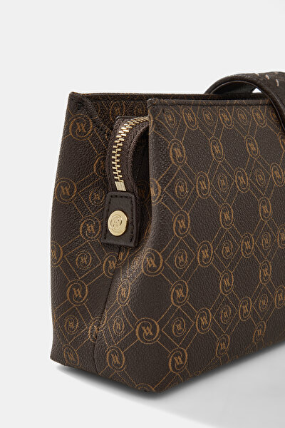 BEIGE MONOGRAM BAG 4