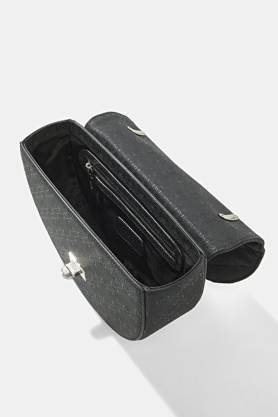 BLACK MONOGRAM BAG 8