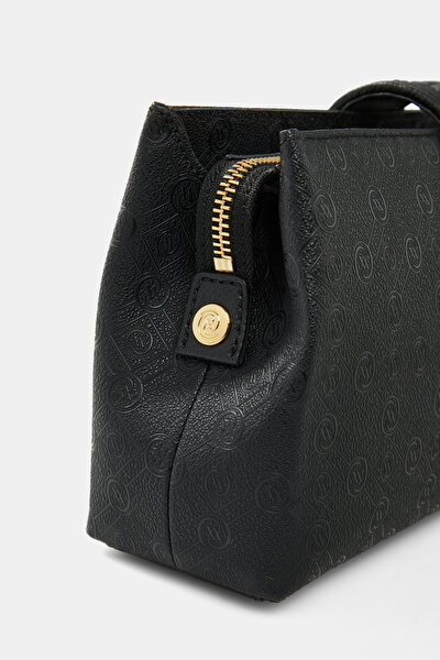 BLACK MONOGRAM BAG 4