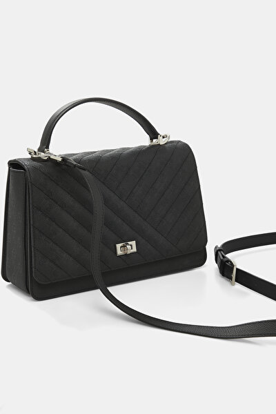 BLACK MONOGRAM BAG 5