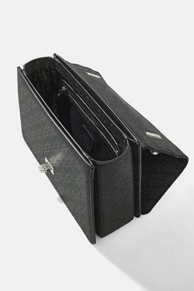BLACK MONOGRAM BAG 9