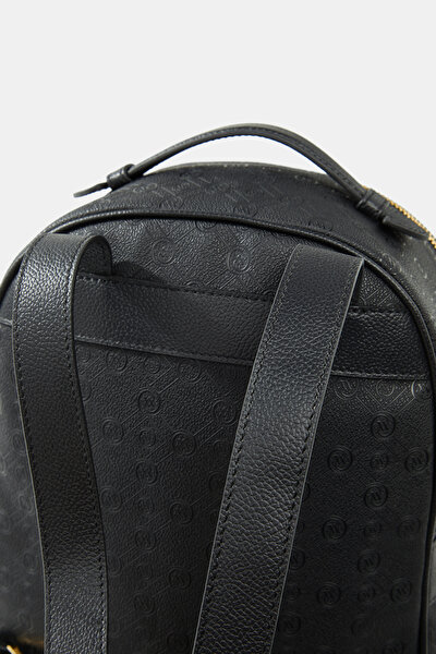 BLACK MONOGRAM BAG 4