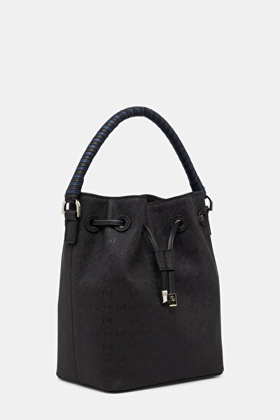 NAVY BLUE MONOGRAM BAG 3