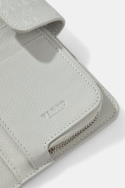 GREY MONOGRAM WALLET 5