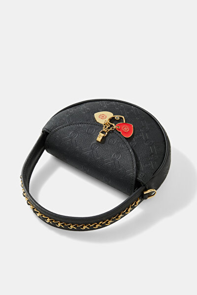 BLACK MONOGRAM BAG 5