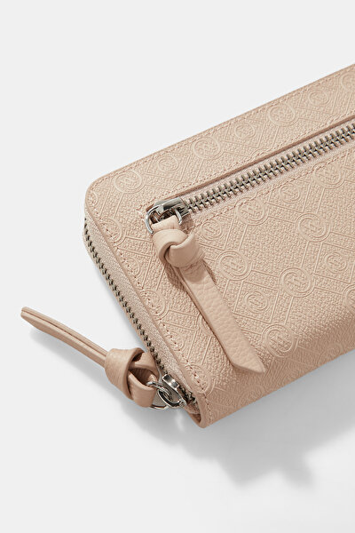 BEIGE MONOGRAM WALLET 4