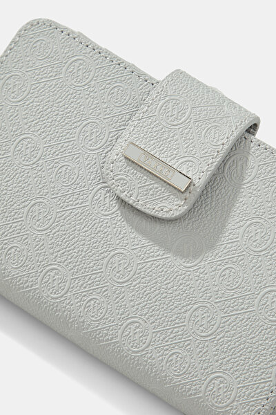 GREY MONOGRAM WALLET 5