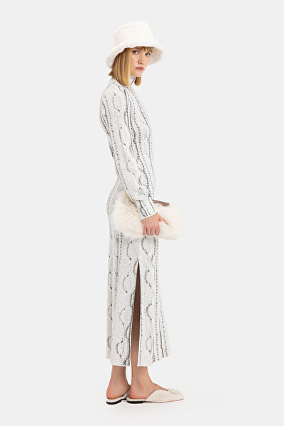 MINK LONG SLEEVE DRESS 3