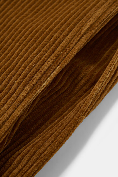 TAN STRAİGHT CUT TROUSERS 4