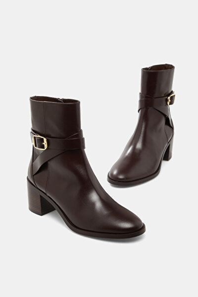 SILVER LEATHER BOOT 5