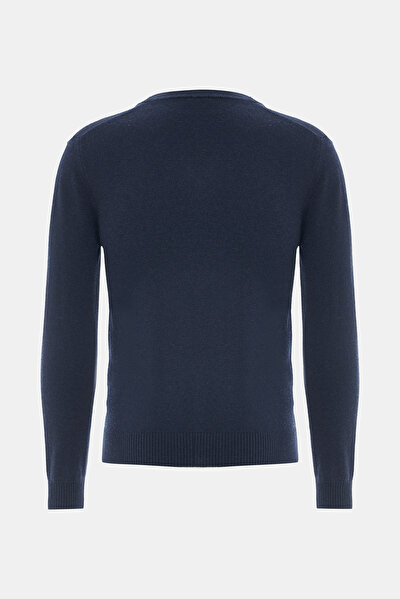 INDIGO V NECK TRICOT 5