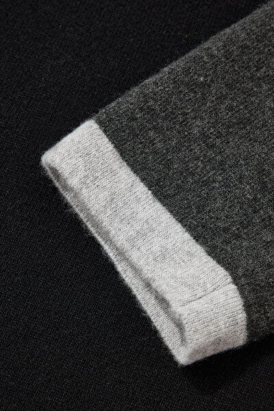 GREY BASIC / ROUND NECKLINE TRICOT 4