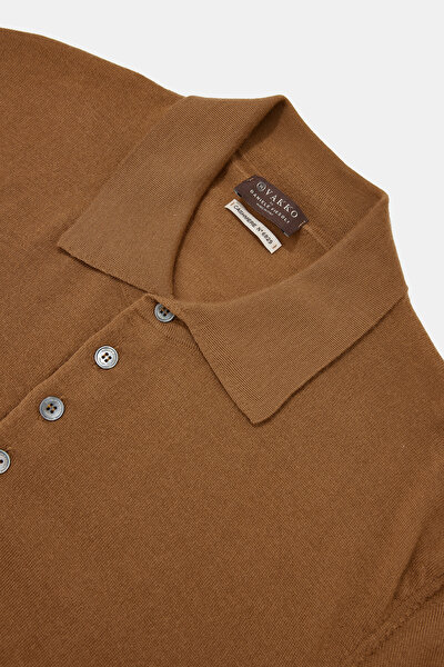 CAMEL POLO YAKA TRİKO 3