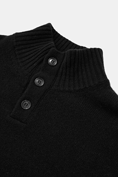 BLACK 1/2 TURTLENECK TRICOT 3