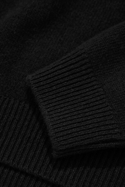 BLACK 1/2 TURTLENECK TRICOT 4