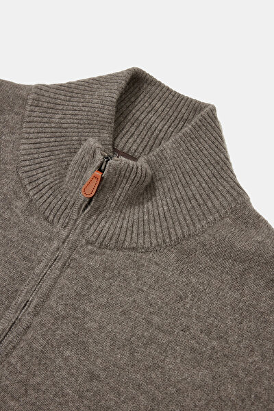 GRAY MELANGE 1/2 TURTLENECK TRICOT 3