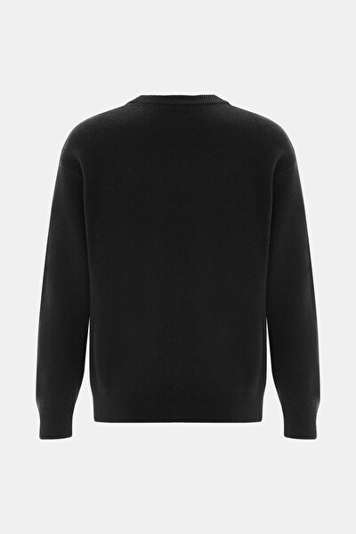 BLACK BASIC / ROUND NECKLINE TRICOT 5
