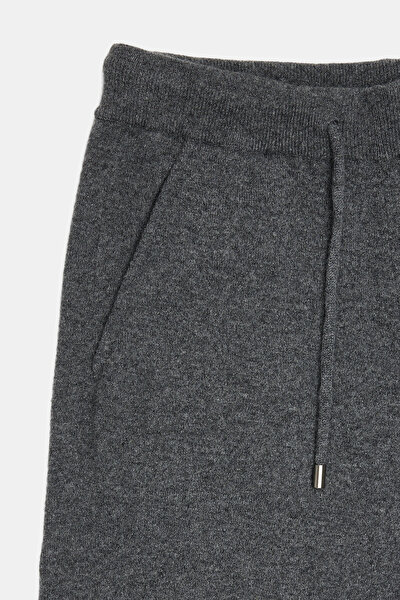ANTHRACITE MELANGE SPORTS TROUSERS 5
