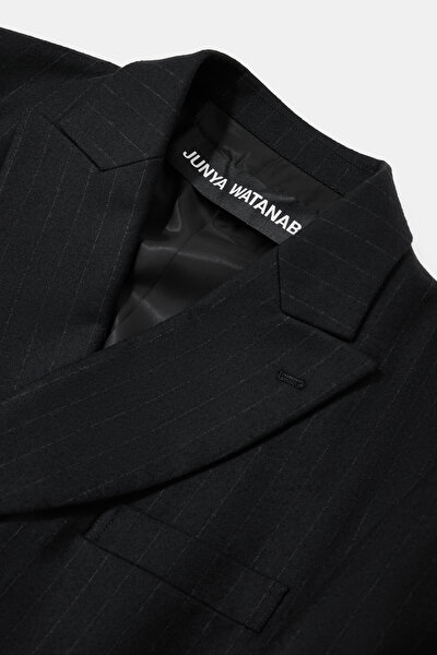 GREY WOOL REEFER JACKET 3