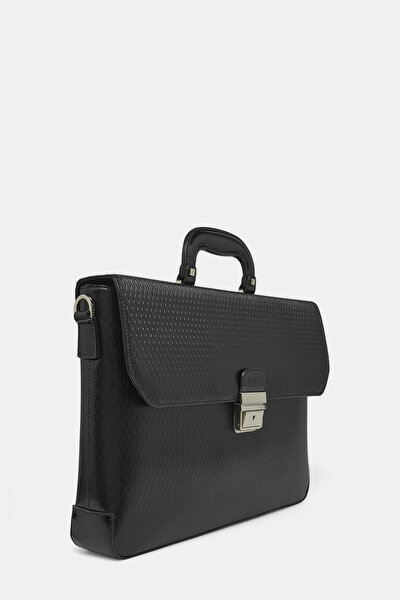 BLACK LEATHER BAG 3