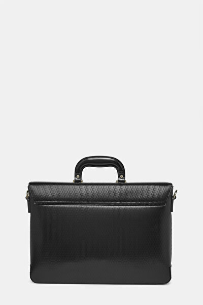 BLACK LEATHER BAG 4