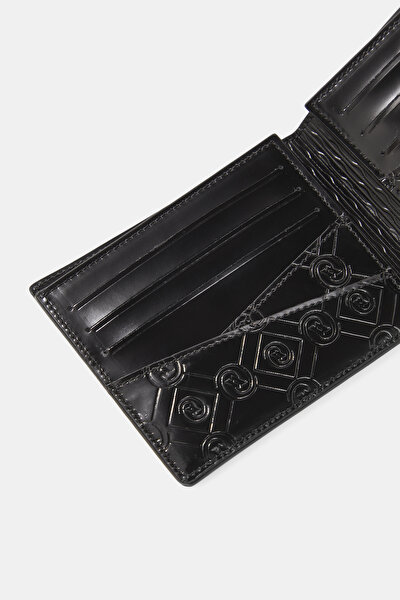 BLACK LEATHER WALLET 5