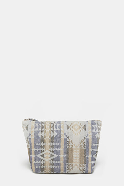 ECRU GEOMETRIC DESIGN BAG 3