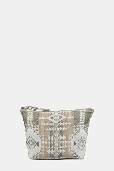 ECRU GEOMETRIC DESIGN BAG 3