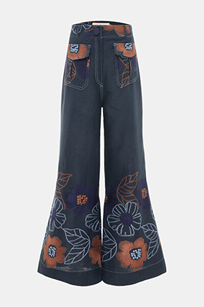 MULTICOLOR VİSCOSE TROUSERS 3