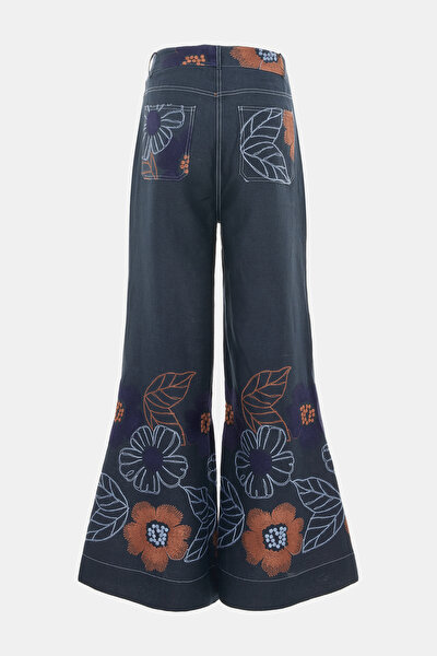 MULTICOLOR VİSCOSE TROUSERS 4
