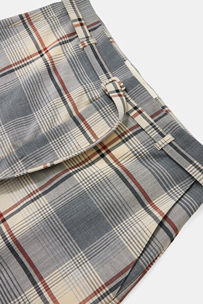 GRİ BOL PAÇA PANTOLON 3