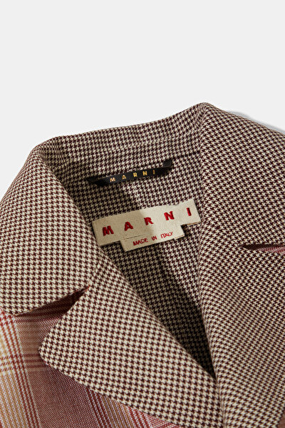 MULTICOLOR WOOL REEFER JACKET 3