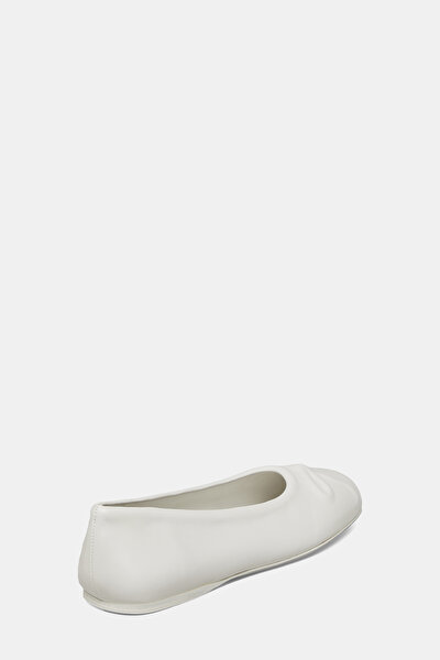 WHITE FLAT SHOES 3