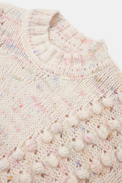 CREAM WOOL JERSEY 3