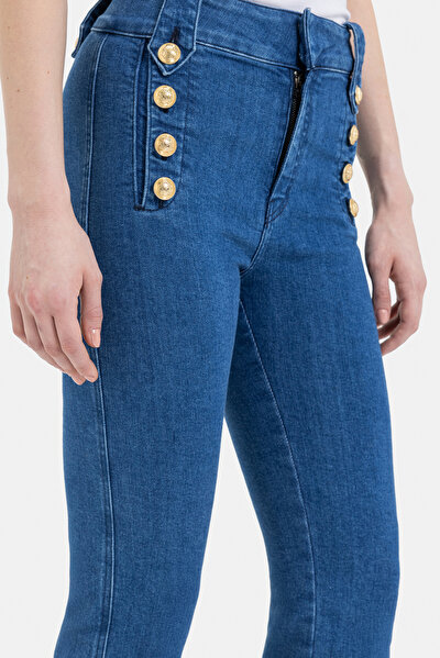LONG FLARE JEAN PANTS 9