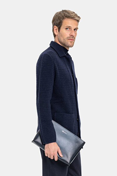 NAVY BLUE KNITTING DESIGN KNITWEAR 3
