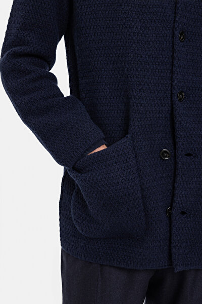 NAVY BLUE KNITTING DESIGN KNITWEAR 4
