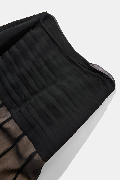 BLACK SILK SKIRT 3
