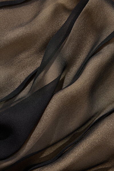 BLACK SILK SKIRT 4