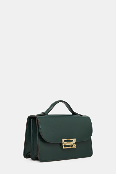 GREEN LEATHER BAG 3