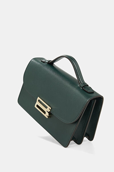 GREEN LEATHER BAG 5